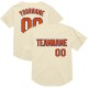 Custom Cream Orange-Royal Mesh Authentic Throwback rugby Jersey Custom Cream Orange-Royal Mesh Authentic Throwback rugby Jersey