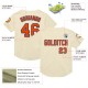 Custom Cream Orange-Royal Mesh Authentic Throwback rugby Jersey Custom Cream Orange-Royal Mesh Authentic Throwback rugby Jersey